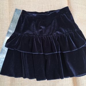 Talbots Kids Stretch Velvet Skirt